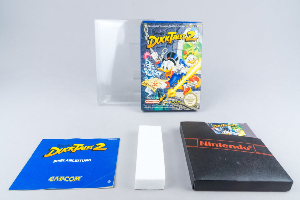 Nintendo NES *Disney's DuckTales 2* OVP CIB PAL B DL-NOE/FRG +