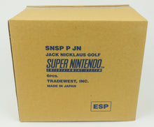 Super Nintendo *Jack Nicklaus Golf* SNES New Neu Ungeöffnet Shipping Box ESP