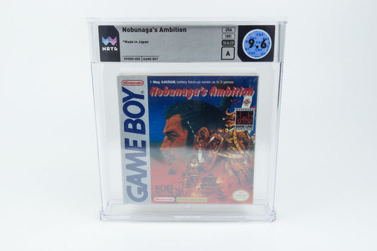 Nintendo Game Boy *Nobunaga's Ambition* Sealed WATA 9.6 A no VGA Pop 11
