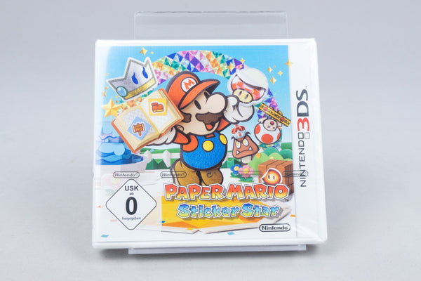 Nintendo 3DS *Paper Mario: Sticker Star* Sealed / New / Neu