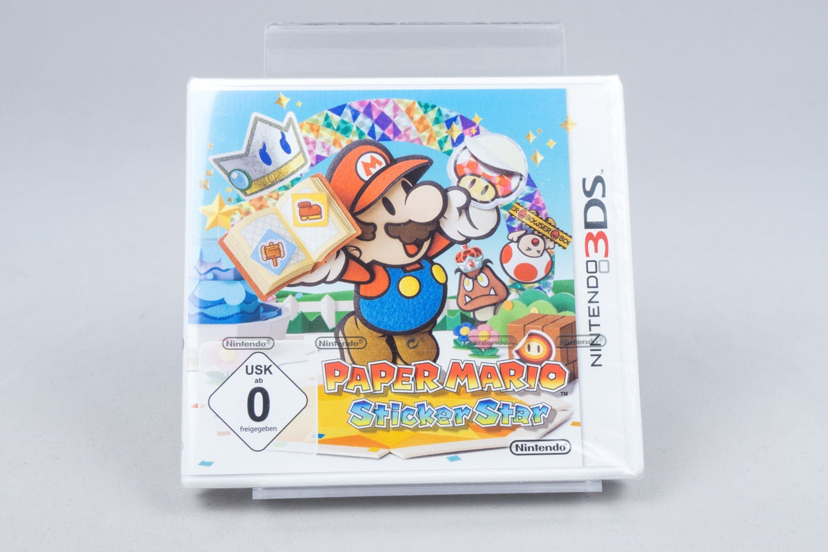Nintendo 3DS *Paper Mario: Sticker Star* Sealed / New / Neu