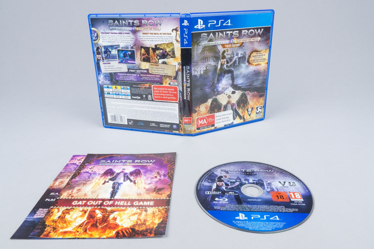 Playstation 4 *Saints Row IV: Re-Elected + Gat Out of Hell* PS4 USK 18