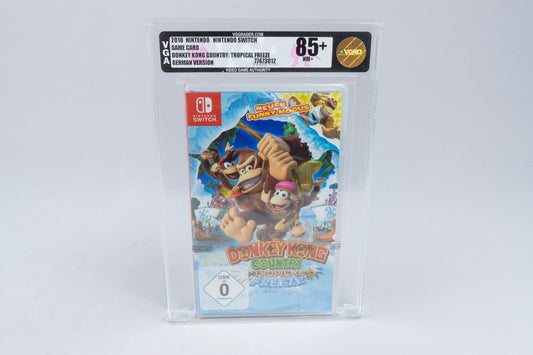 Nintendo Switch *Donkey Kong Country: Tropical Freeze* Neu / Sealed VGA 85+