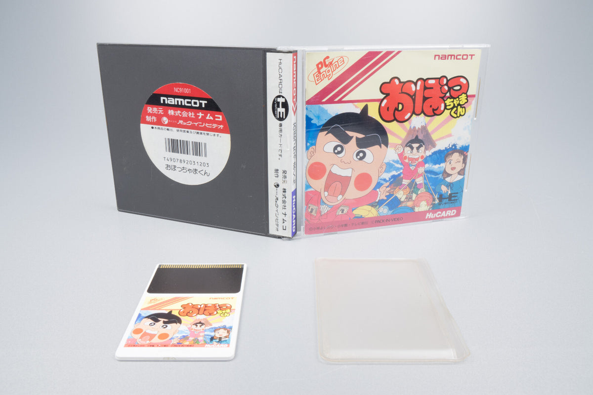 PC Engine *Obocchama-kun* OVP Anleitung HuCard NTSC-J