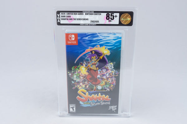 Nintendo Switch *Shantae and the Seven Sirens* Sealed VGA 85+ Limited Run #072