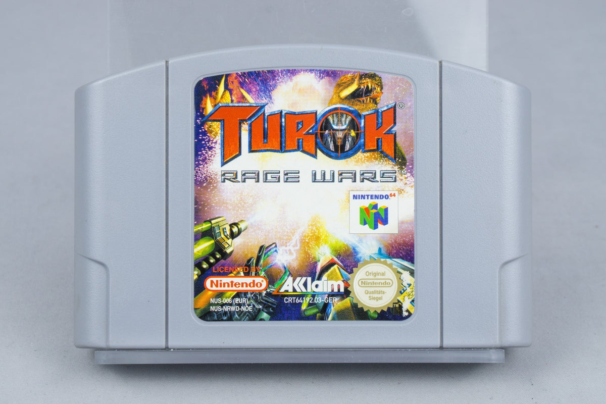 Turok: Rage Wars Nintendo 64 N64 Modul PAL deutsche Version