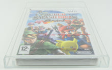 Nintendo Wii *Super Smash Bros. Brawl* VGA 80+ Near Mint Red Nintendo Strip