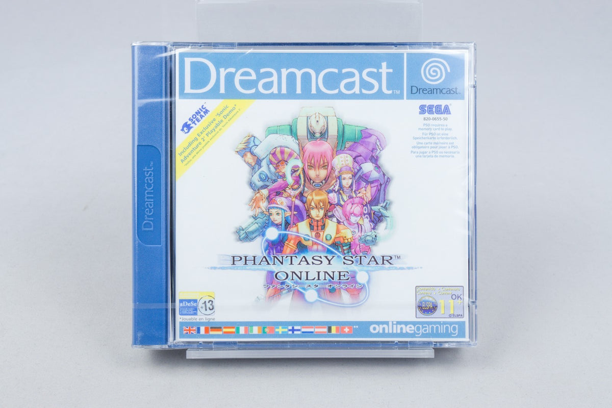 Sega Dreamcast *Phantasy Star Online* Neu / New / Sealed