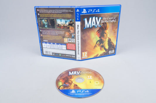Playstation 4 *Max: The Curse of Brotherhood* PS4 OVP