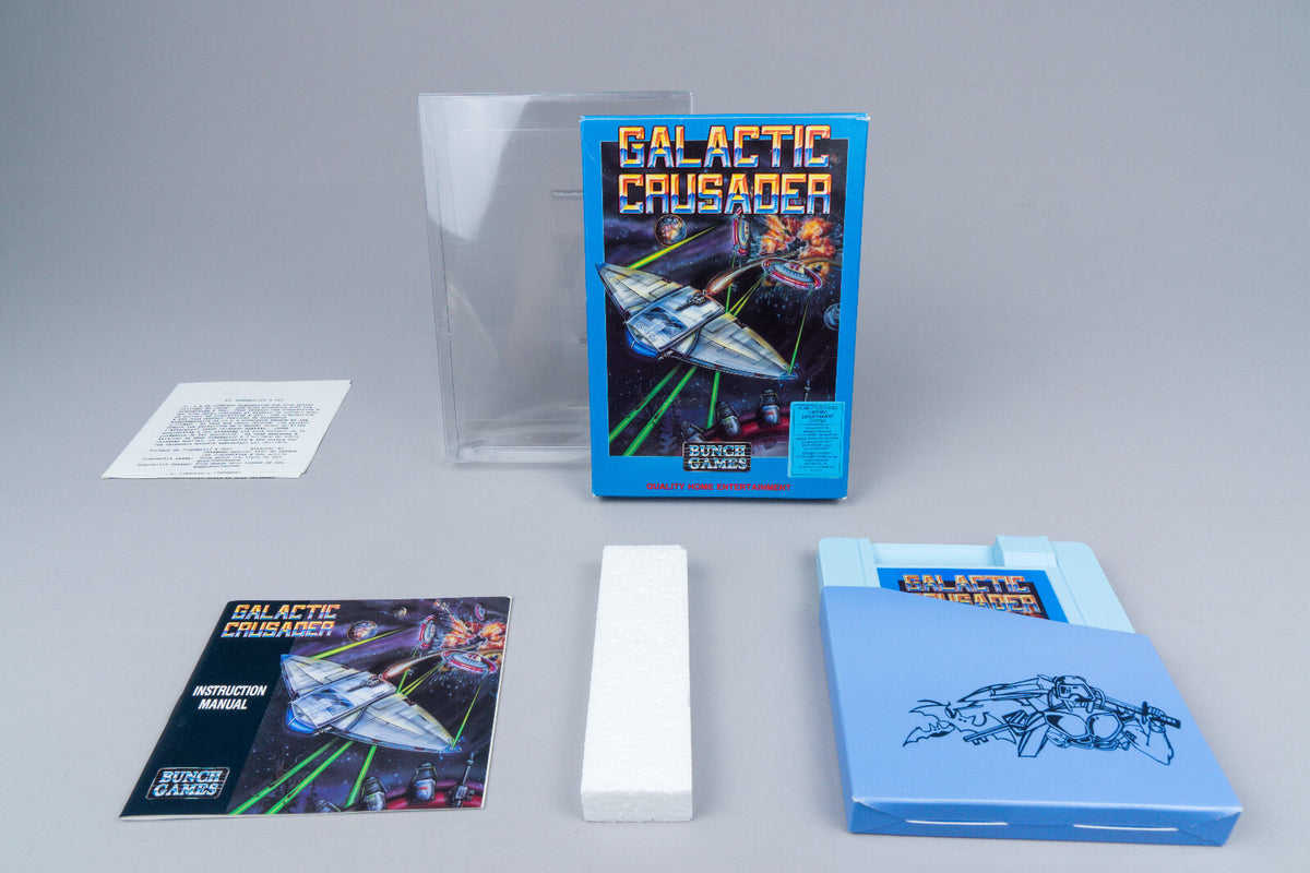 Nintendo NES *Galactic Crusader* CIB OVP NTSC-U/C USA