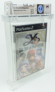 Playstation 2 *Y's: The Ark of Napishtim* PS2 Sealed WATA 9.8 A+ no VGA