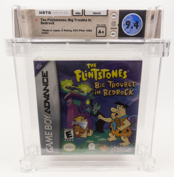 Game Boy Advance The Flintstones: Big Trouble in Bedrock WATA 9.4 A+ no VGA