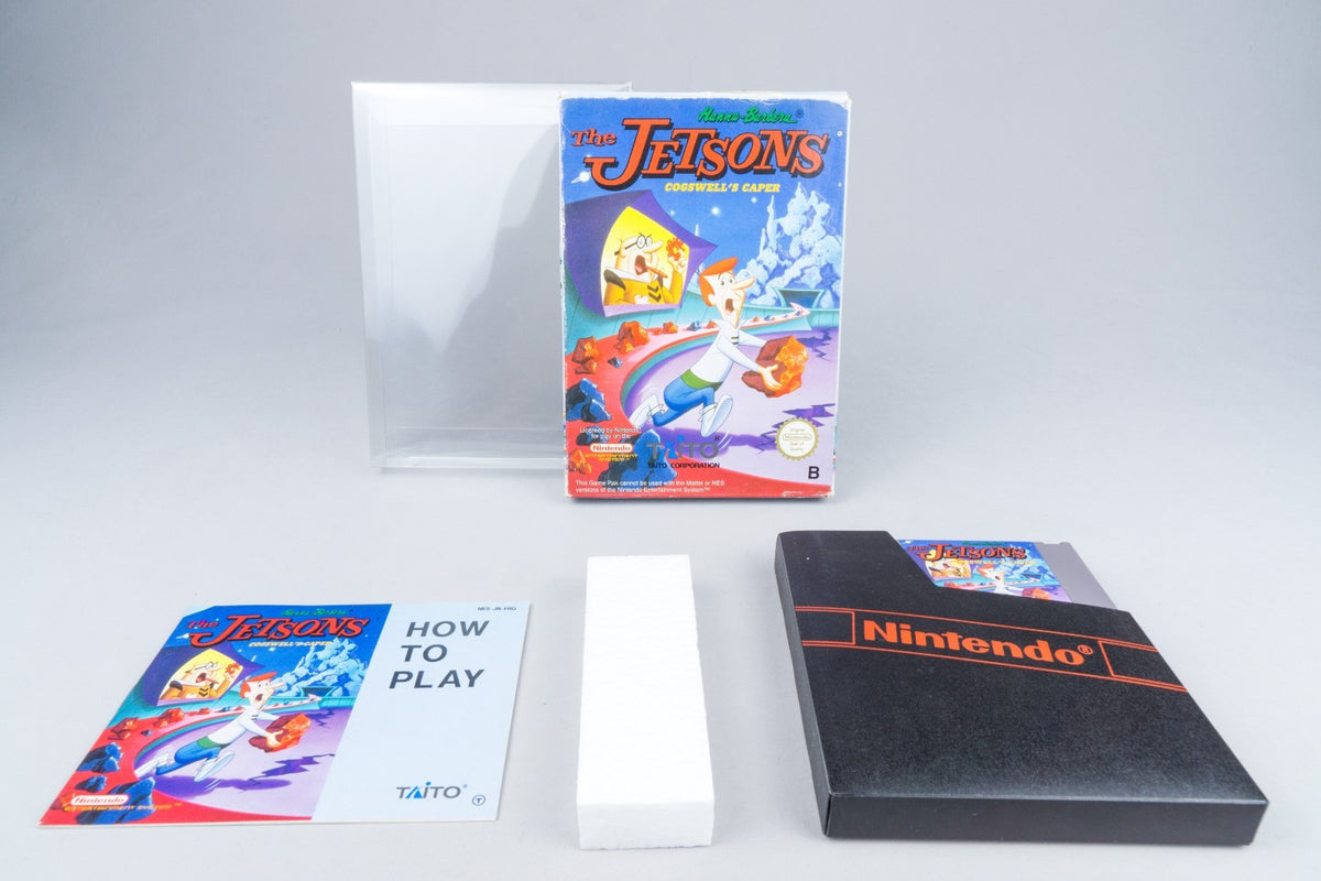 Nintendo NES *The Jetsons: Cogswell's Caper* OVP CIB PAL B JN-FRG +