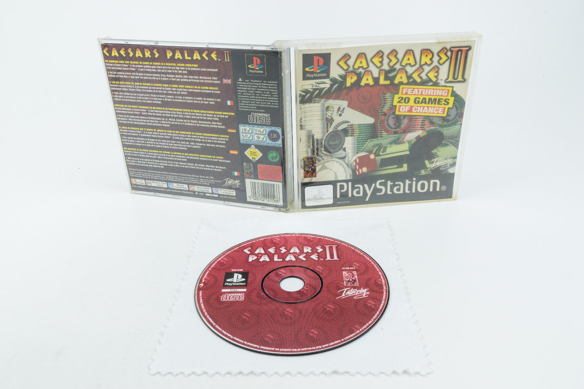 Playstation 1 *Caesars Palace II* PS1 OVP ohne Anleitung PAL