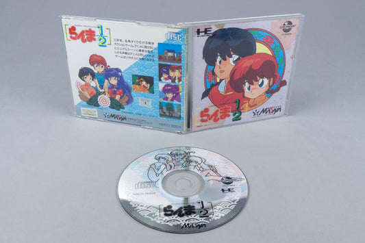 Ranma 1/2 PC Engine OVP CIB CD-ROM² NTSC-J