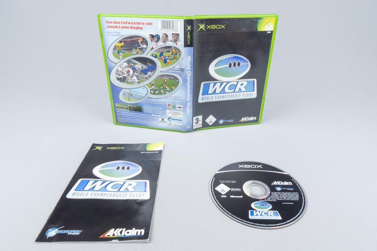 Xbox  Classic *WCR - World Championship Rugby* OVP mit Anleitung #3