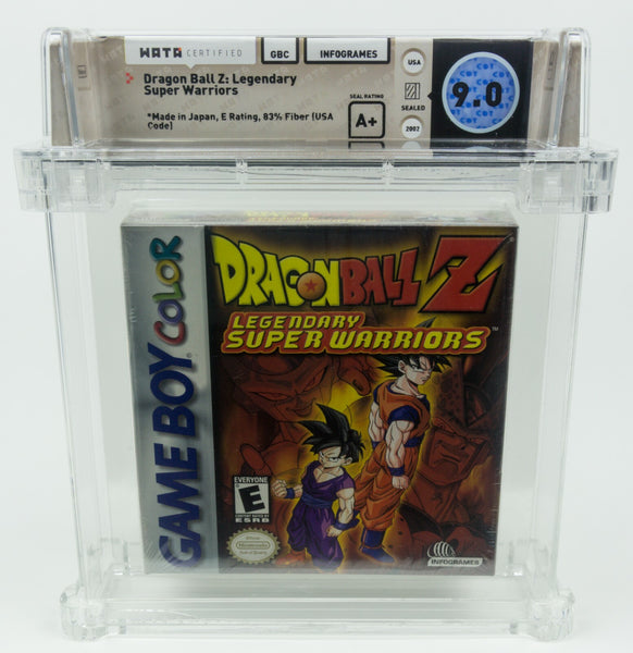 Game Boy Color *Dragon Ball Z: Legendary Super Warriors* New/ Sealed WATA 9.0 A+