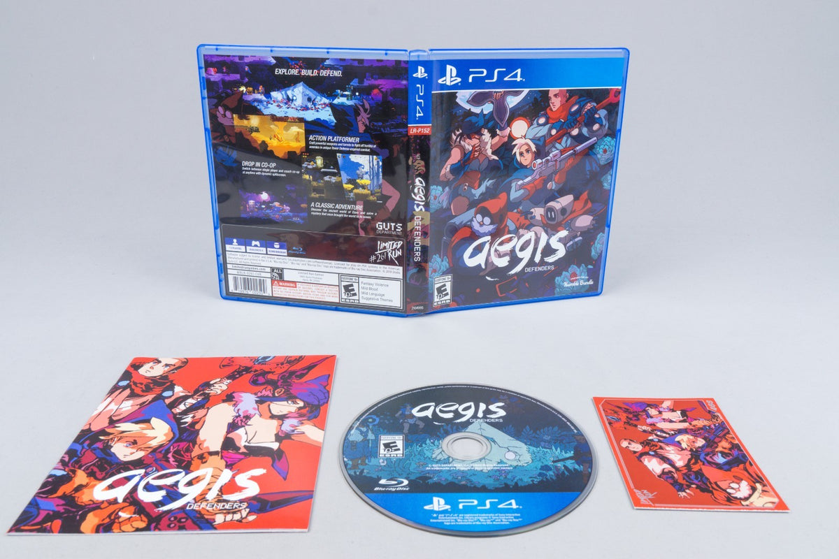 Playstation 4 *Aegis Defenders* PS4 OVP Limited Run #261