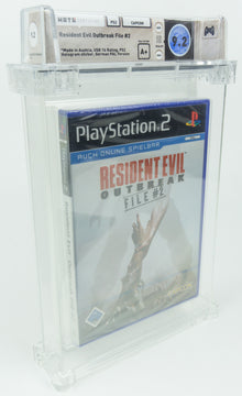 Playstation 2 *Resident Evil Outbreak File #2* PS2 Sealed WATA 9.2 A+ no VGA