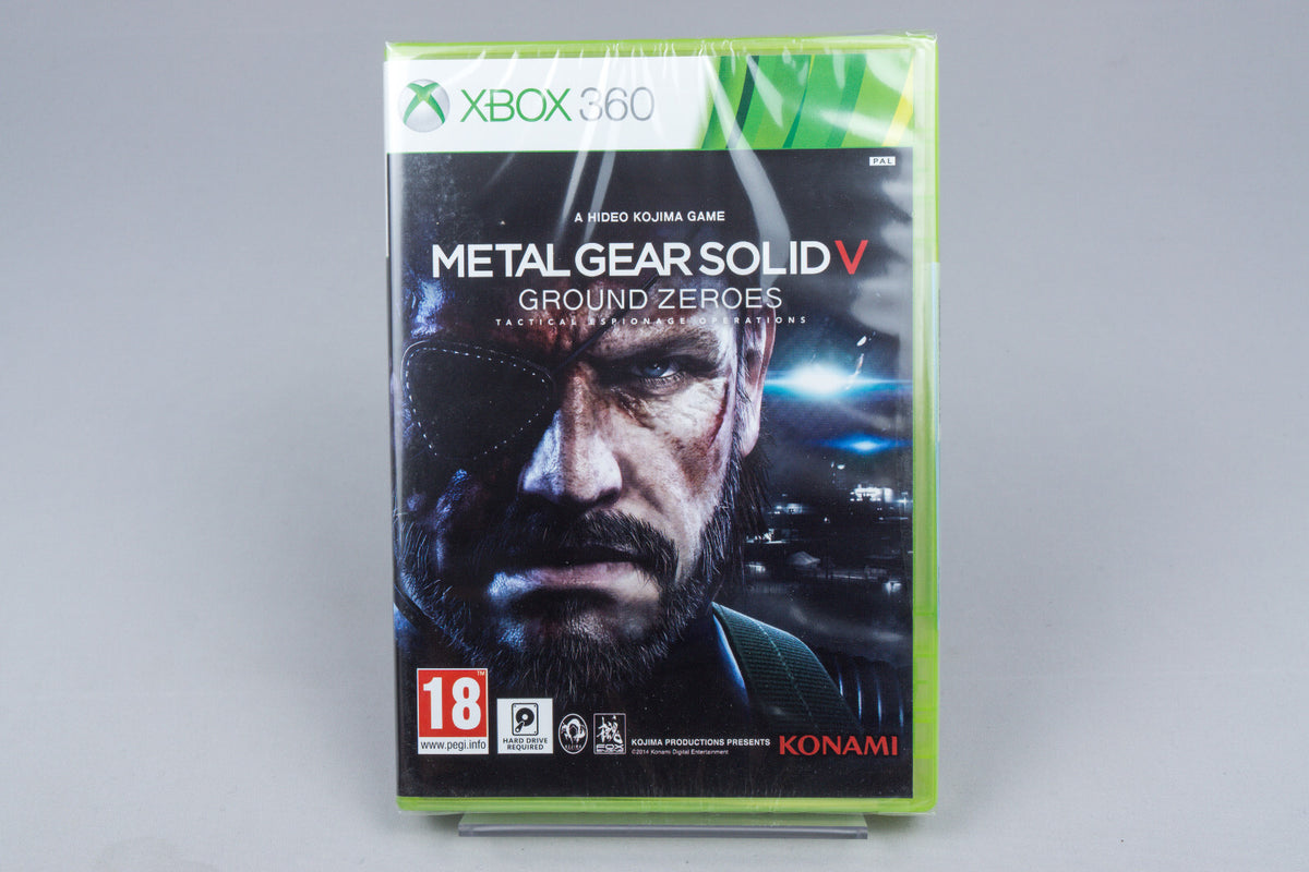 XBox 360 *Metal Gear Solid V: Ground Zeroes* Neu / New / Sealed USK 18