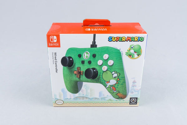 Nintendo Switch *PowerA Kabelgebundener Controller - Yoshi Edition* Neu