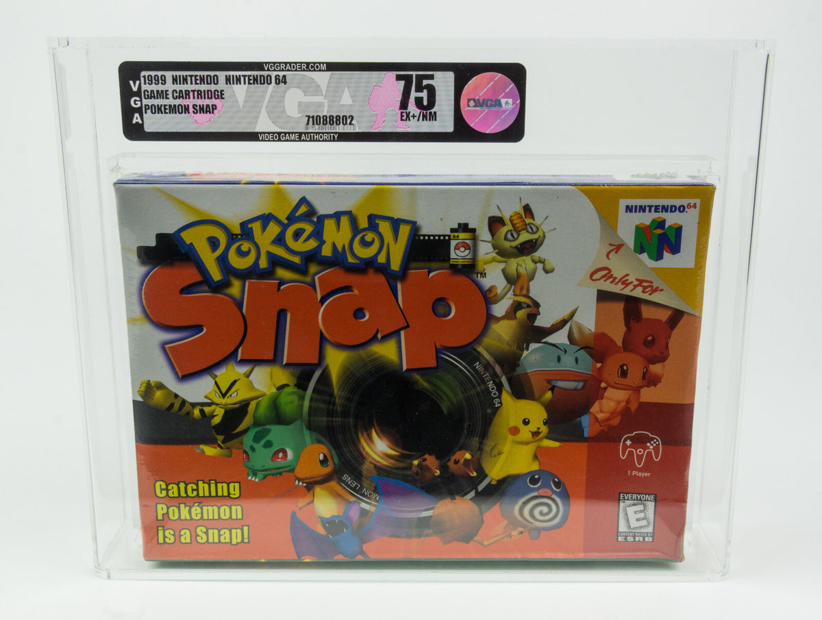 Nintendo 64 *Pokemon Snap* N64 VGA 75 EX+ /NM US