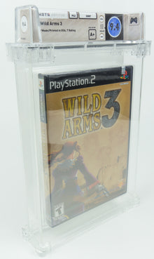 Playstation 2 *Wild Arms 3* PS2 WATA 9.4 A+ no VGA