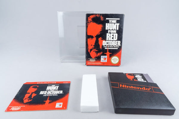 Nintendo NES *The Hunt for Red October* OVP CIB PAL B 7H-FRG +