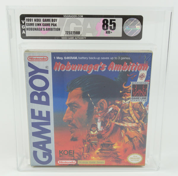 Nintendo Game Boy *Nobunaga's Ambition* New / Sealed VGA 85 Near Mint+