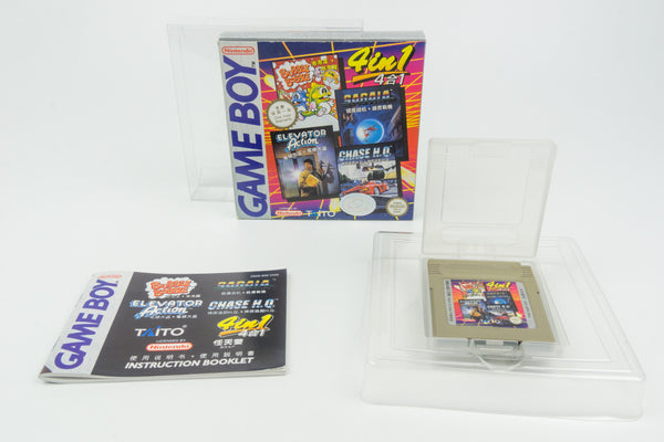 Nintendo Game Boy *4 in 1* OVP Anleitung CiB DMG-602 CHN Bubble Bobble Sagaia