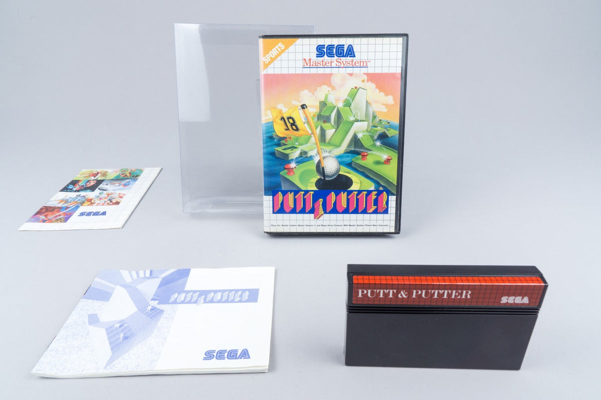 Sega Master System *Putt & Putter* OVP mit Anleitung #2