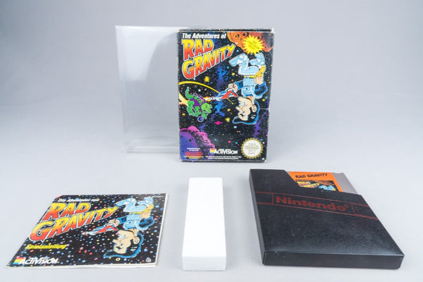 Nintendo NES *The Adventures Of Rad Gravity* OVP CIB PAL B 2A-ESP +