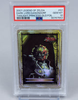 2007 Legend of Zelda Twilight Princess Gold Foil *Dark Lord: Ganondorf* PSA 10