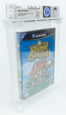 Nintendo Gamecube *Animal Crossing* WATA 9.4 A+ no VGA Black Label