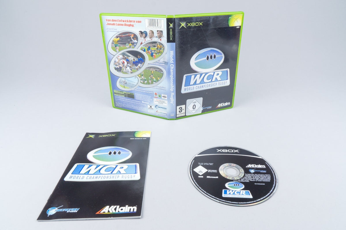 Xbox  Classic *WCR - World Championship Rugby* OVP mit Anleitung #1