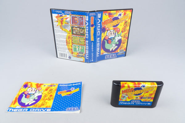 Sega Mega Drive *Mega Bomberman* OVP Anleitung PAL