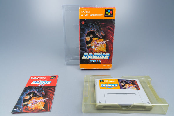 Super Famicom *Darius Twin* SFC OVP mit Anleitung NTSC-J