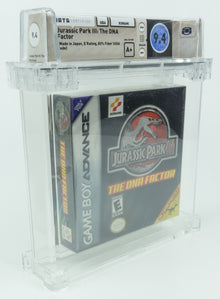 Game Boy Advance *Jurassic Park III: The DNA Factor* WATA 9.4 A+ no VGA