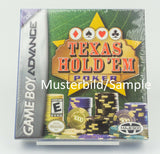 Game Boy Advance *Texas Hold 'Em Poker* GBA New Neu Sealed open Shipping Box USA