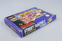 Super Nintendo *Street Fighter II Turbo* SNES OVP  TI-NOE