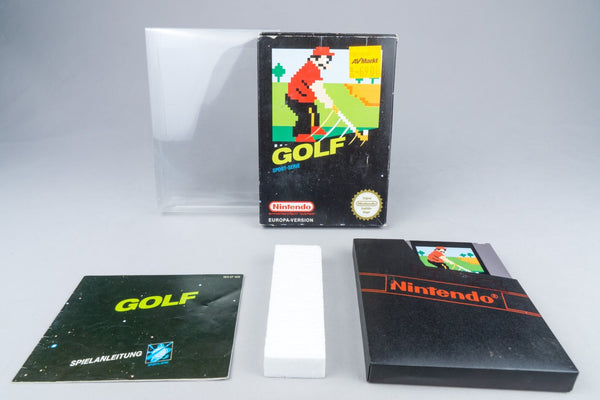 Nintendo NES *Golf* OVP CIB PAL B GF-NOE +
