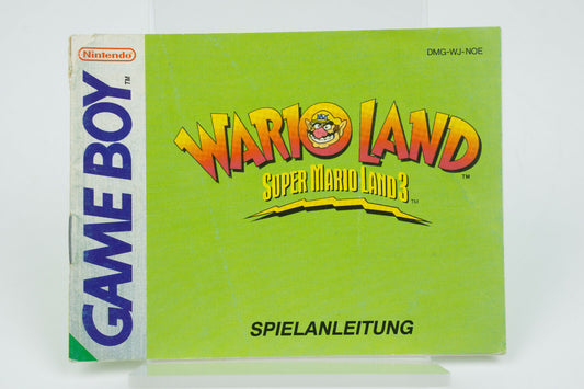 Nintendo Game Boy *Wario Land: Super Mario Land 3* Anleitung DMG-WJ-NOE #2