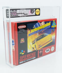 Super Nintendo *Lamborghini American Challenge* SNES New / Neu VGA 85+ Italian
