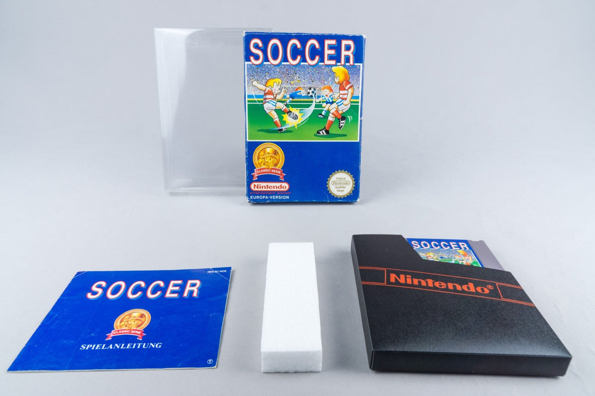 Nintendo NES *Soccer* OVP CIB PAL B SC-NOE +