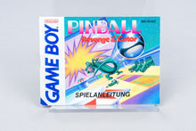 Nintendo Game Boy *Pinball: Revenge of the Gator* OVP CIB PB-NOE