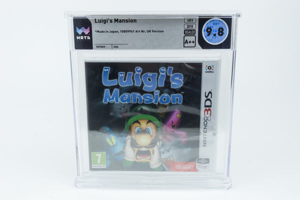 Nintendo 3DS *Luigi's Mansion* Sealed WATA 9.8 A++ no VGA UK