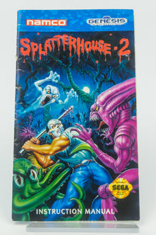 Sega Genesis *Splatterhouse 2* OVP mit Anleitung NTSC-U/C