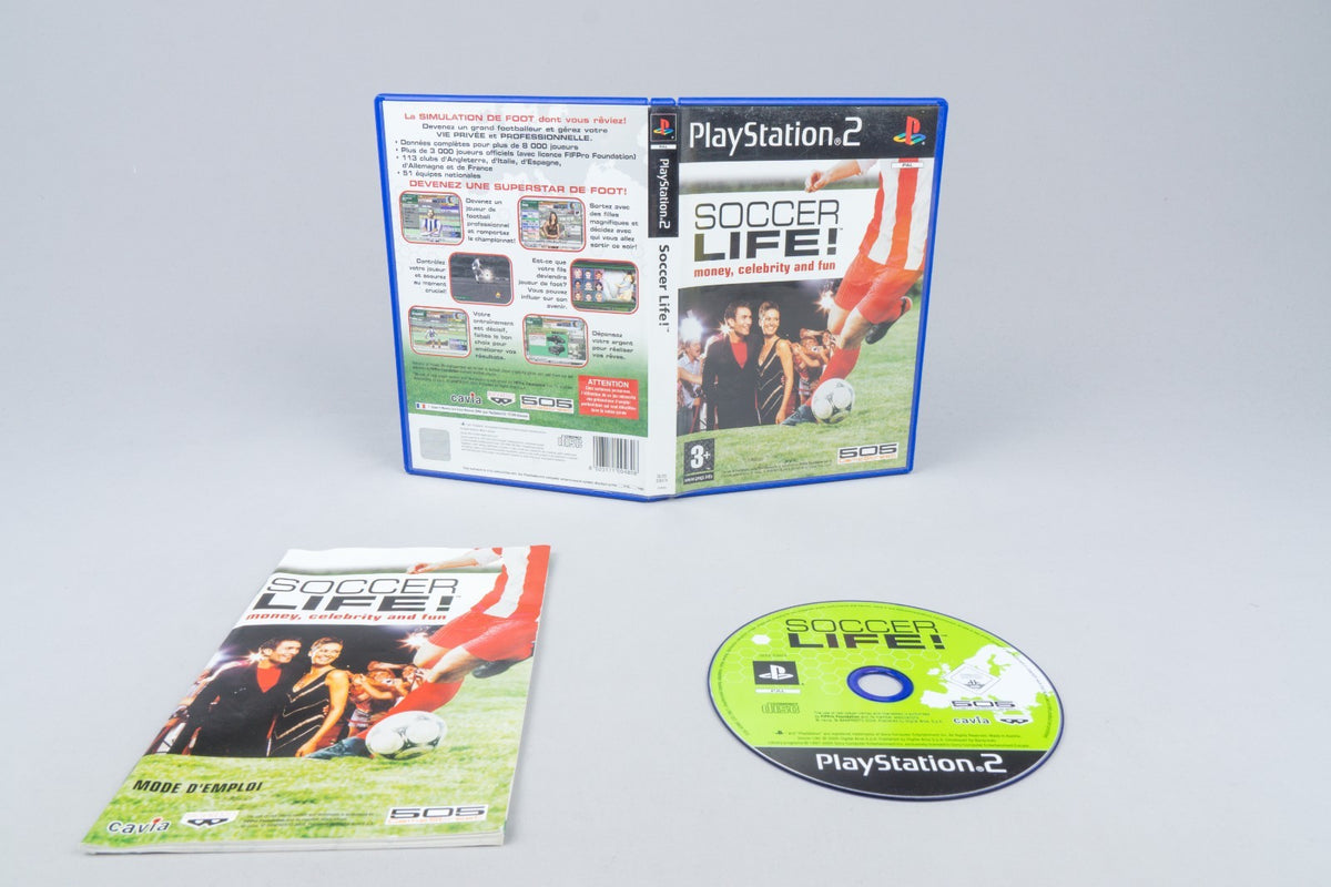 Playstation 2 *Soccer Life!* PS2 OVP mit Anleitung