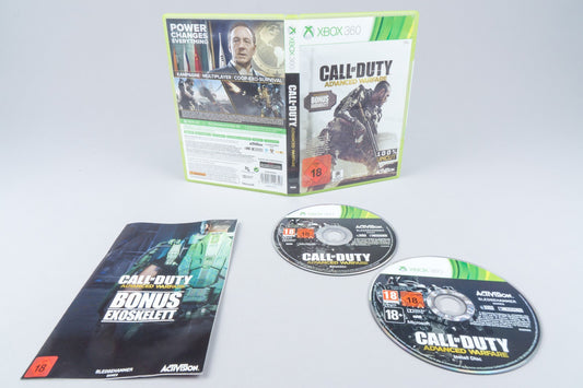 Xbox 360 *Call of Duty: Advanced Warfare* OVP mit Anleitung USK 18