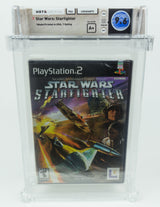 Playstation 2 *Star Wars: Starfighter* PS2 Sealed WATA 9.6 A+ no VGA